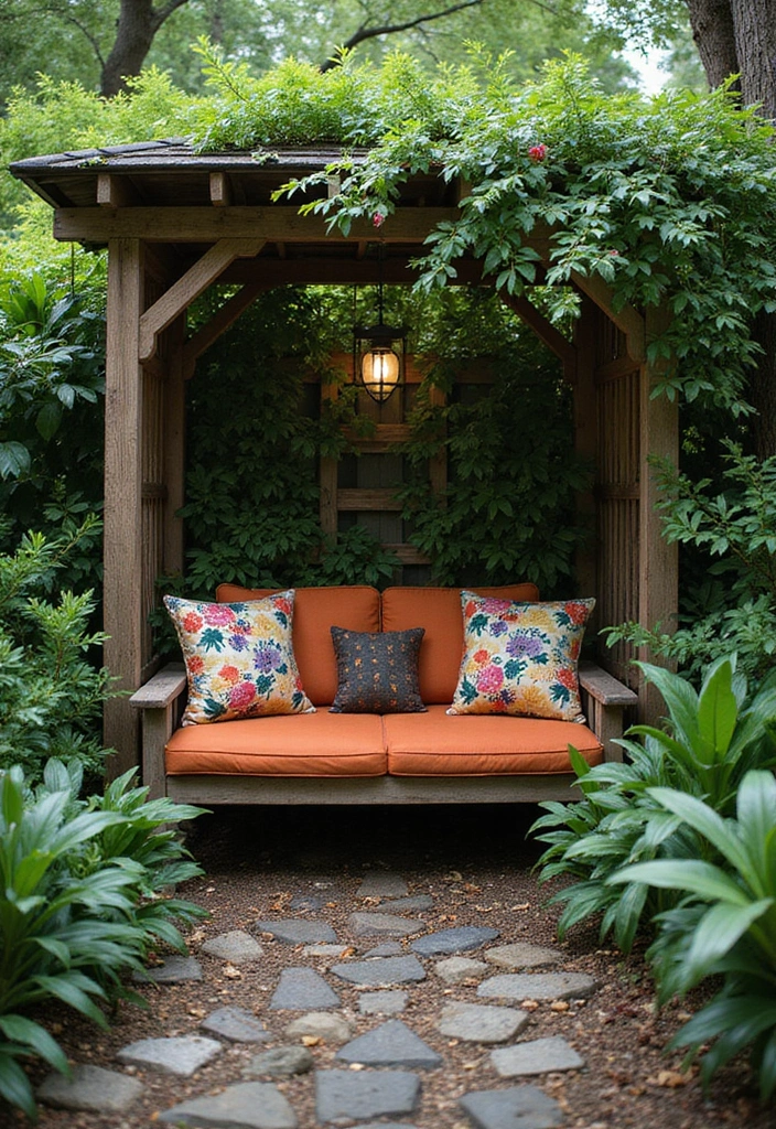 13 Innovative Monsoon Garden Layouts That Maximize Space and Style (Find Your Favorite!) - 2. The Cozy Nook