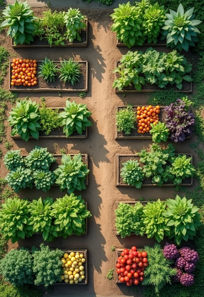 13 Innovative Monsoon Garden Layouts That Maximize Space and Style (Find Your Favorite!) - 6. The Edible Oasis