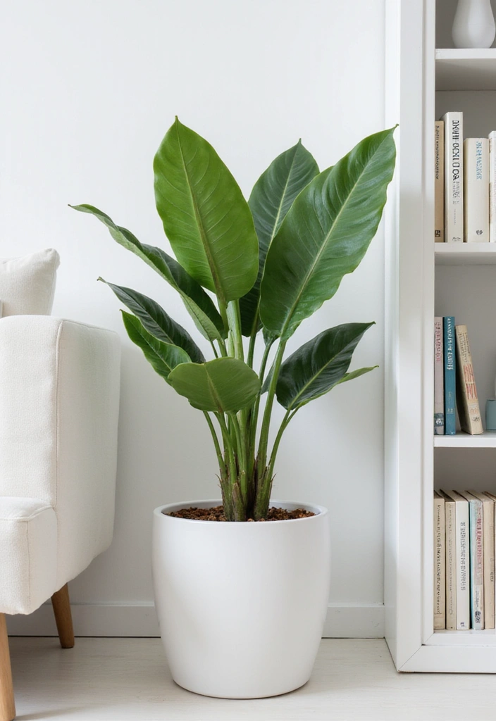 13 Stunning Plants to Brighten Up Your White Living Room (Your Guests Will Adore #4!) - 4. Rubber Plant