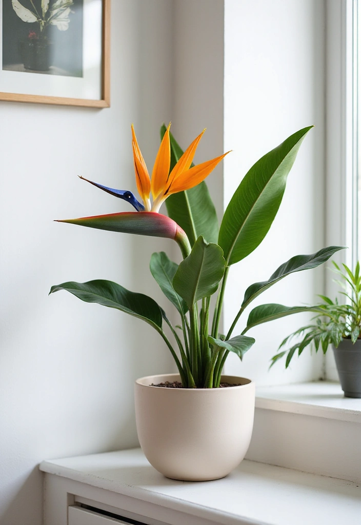 13 Stunning Plants to Brighten Up Your White Living Room (Your Guests Will Adore #4!) - 6. Bird of Paradise