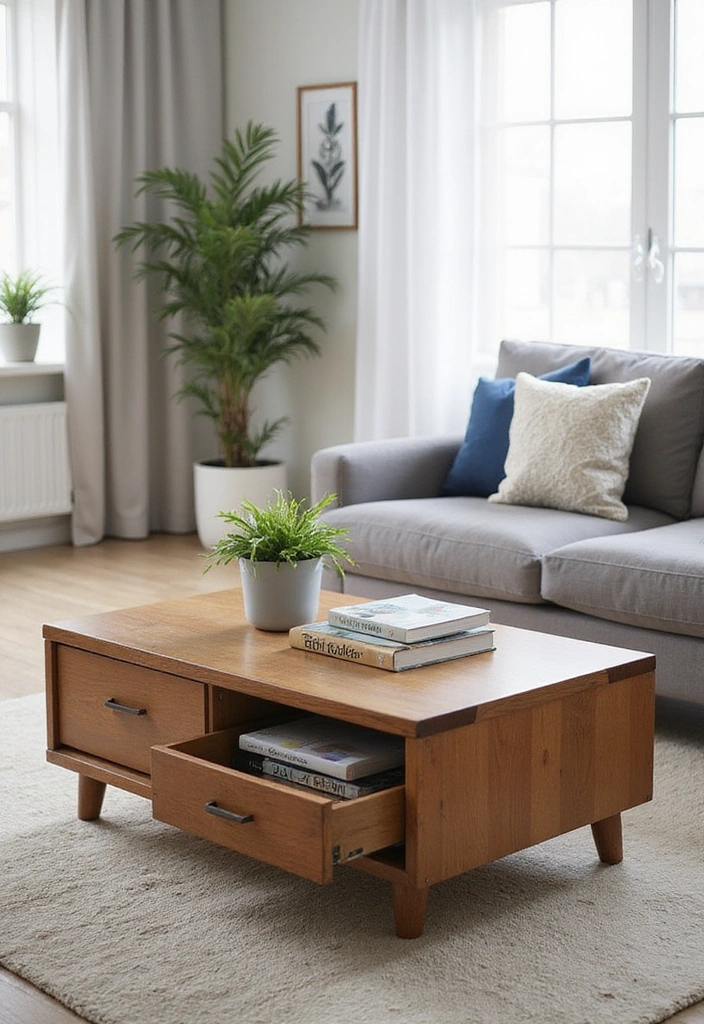 14 Minimalist Decor Hacks to Simplify Your Life (and Your Space!) in Just One Weekend - 5. Opt for Multi-Functional Furniture