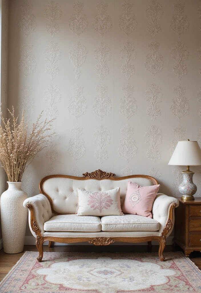 14 Vintage Wallpaper Patterns That Will Make Your Home Timeless! - 14. Vintage Lace