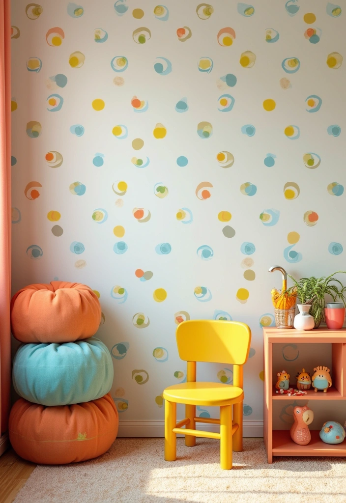 14 Vintage Wallpaper Patterns That Will Make Your Home Timeless! - 4. Retro Dots
