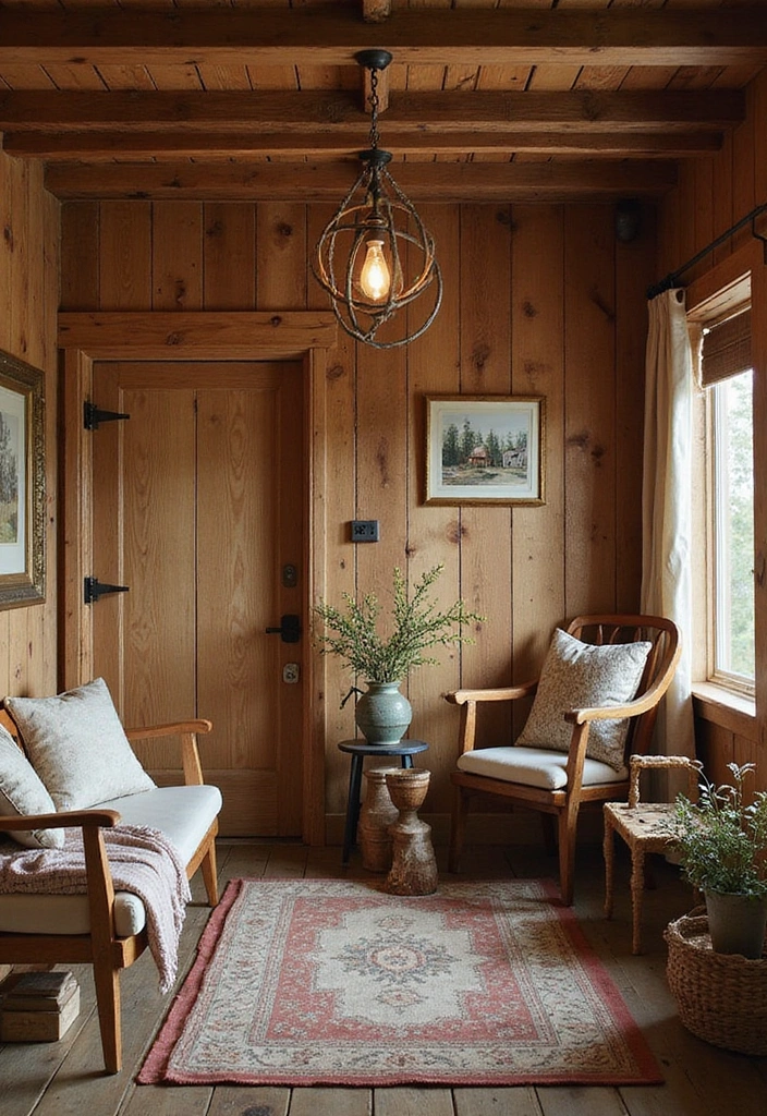 14 Vintage Wallpaper Patterns That Will Make Your Home Timeless! - 5. Rustic Wood Grain