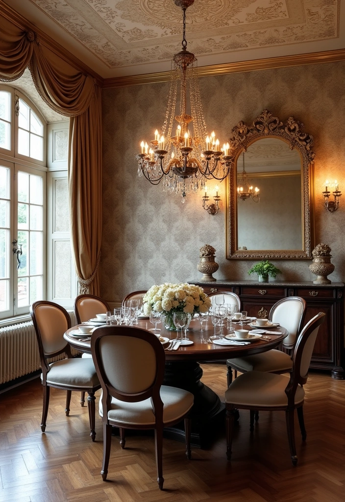 14 Vintage Wallpaper Patterns That Will Make Your Home Timeless! - 6. Elegant Damask