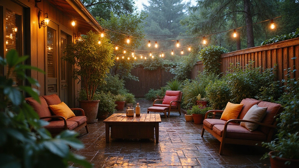 15 Cozy Backyard Decor Ideas for Monsoon Days That'll Make You Love the Rain!