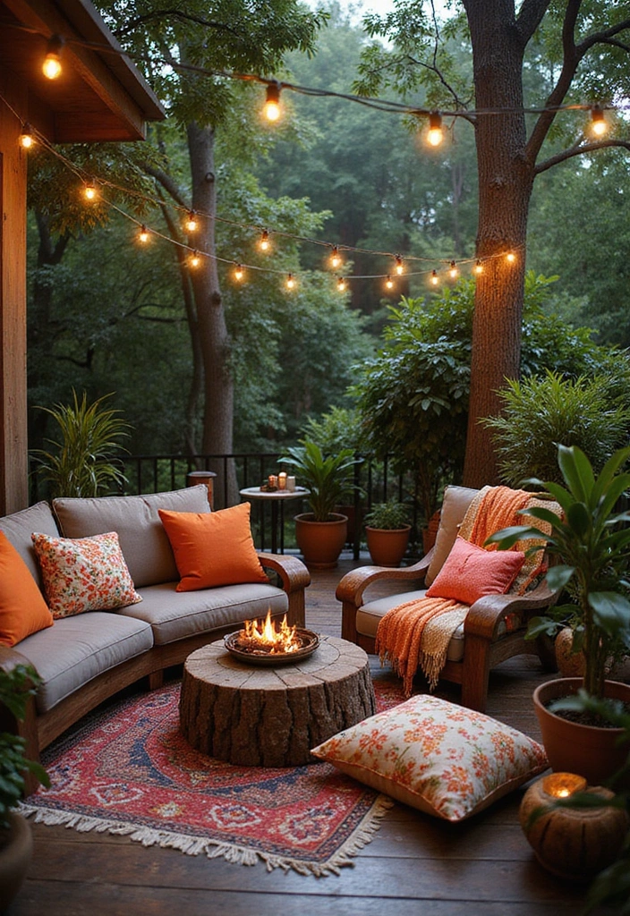 15 Cozy Monsoon Decor Ideas to Transform Your Home into a Rainy Retreat! - 15. Cozy Outdoor Spaces