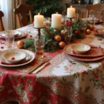 15 Festive Dining Table Cloths to Elevate Your Seasonal Home Decor!