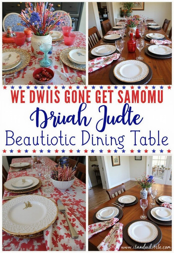 15 Festive Patriotic Table Decor Ideas That'll Make Your July 4th Celebration Unforgettable! - Conclusion