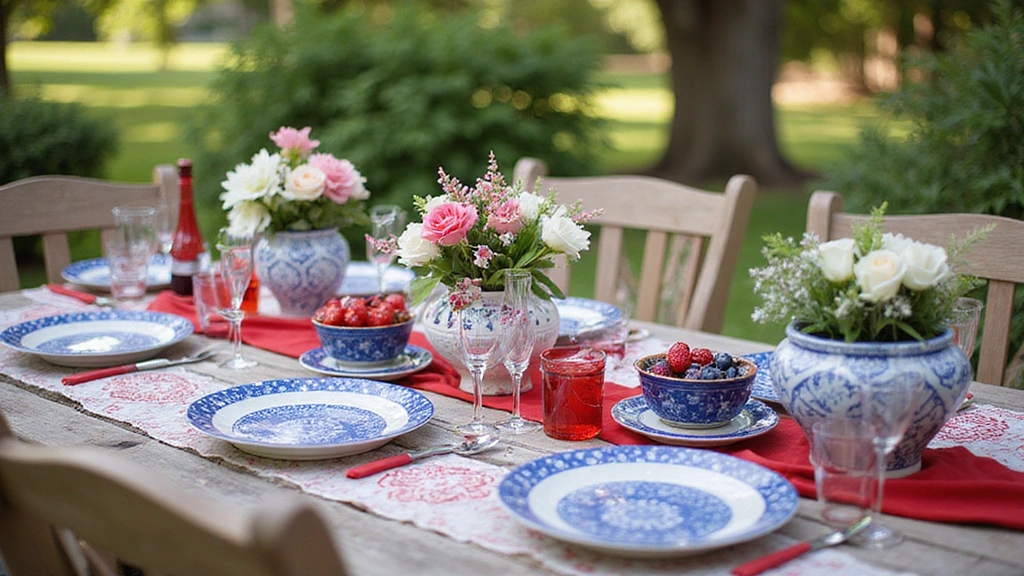 15 Festive Patriotic Table Decor Ideas That'll Make Your July 4th Celebration Unforgettable!