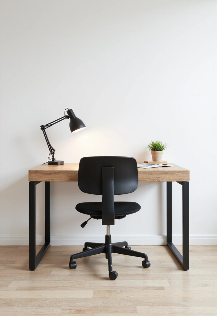 15 Inspiring Kids Study Table Designs That Will Transform Homework Time Into Fun Time! - 5. Minimalist Elegance