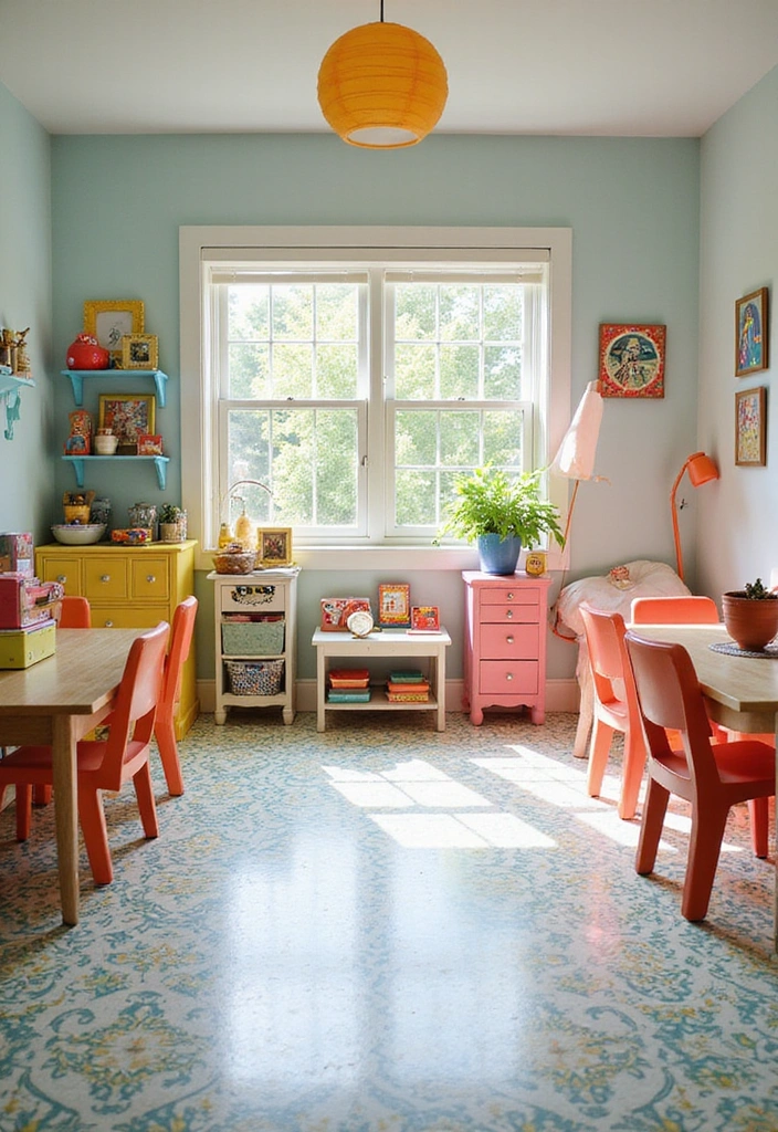 15 Jaw-Dropping Decorative Flooring Trends That Will Transform Your Home (Wait Until You See #6!) - 13. Patterned Vinyl