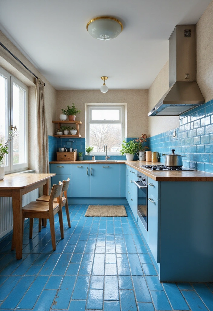 15 Jaw-Dropping Decorative Flooring Trends That Will Transform Your Home (Wait Until You See #6!) - 3. Bold Colors