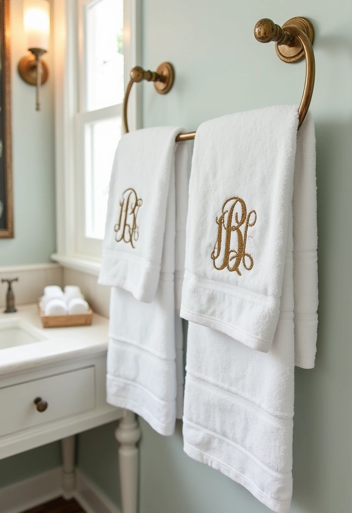 15 Must-Have Bathroom Essentials That'll Elevate Your Routine (Don't Miss #12!) - 11. Personalized Towels