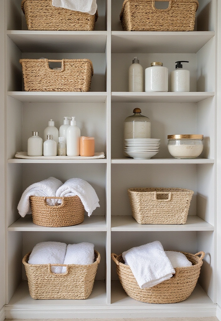 15 Must-Have Bathroom Essentials That'll Elevate Your Routine (Don't Miss #12!) - 4. Decorative Storage Baskets