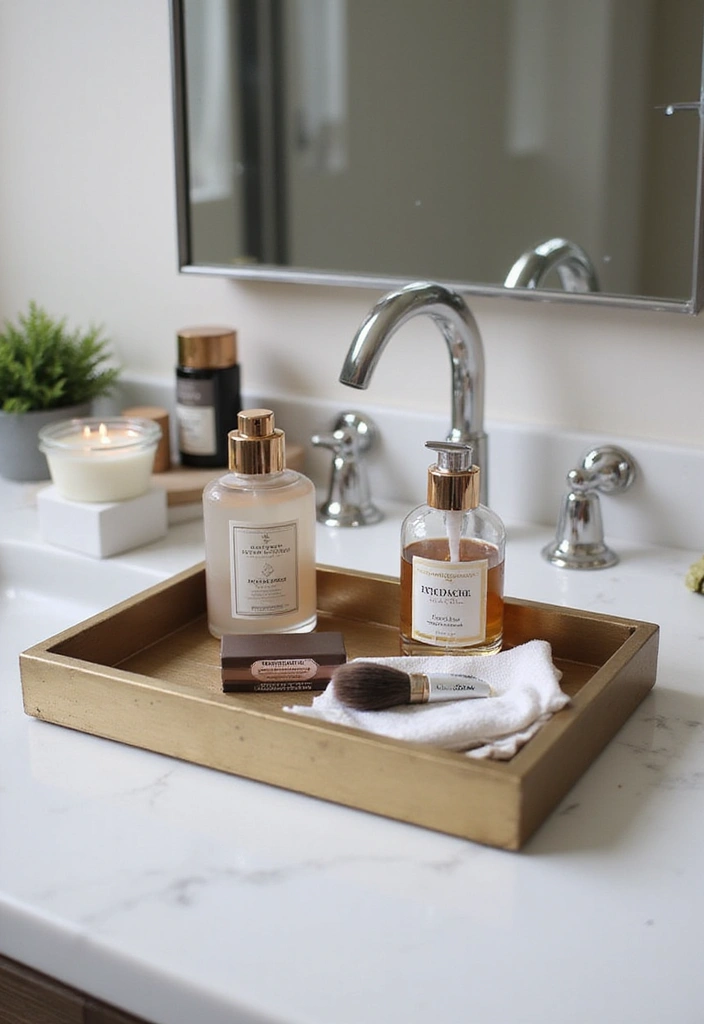 15 Must-Have Bathroom Essentials That'll Elevate Your Routine (Don't Miss #12!) - 8. Functional Vanity Tray