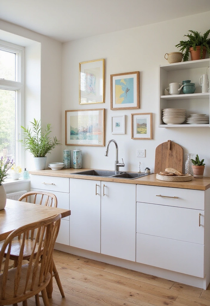 15 Pastel Kitchen Decor Ideas That Will Make You Fall in Love with Cooking Again! - 10. Pastel Wall Art
