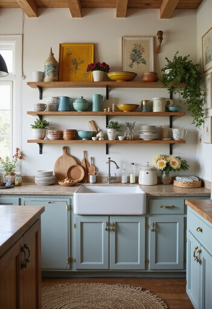 15 Stunning Kitchen Makeover Ideas That Will Transform Your Space on a Budget! - 11. Accent with Unique Decor