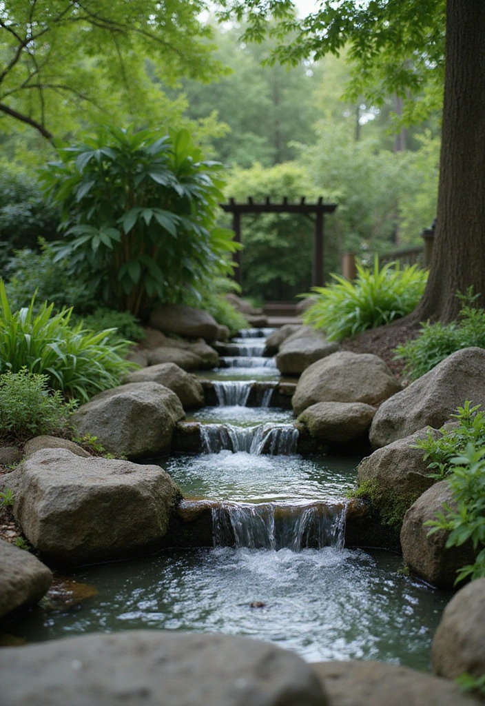 15 Stunning Rain Garden Decor Ideas That'll Make You Love the Wet Weather! - 11. Water Features
