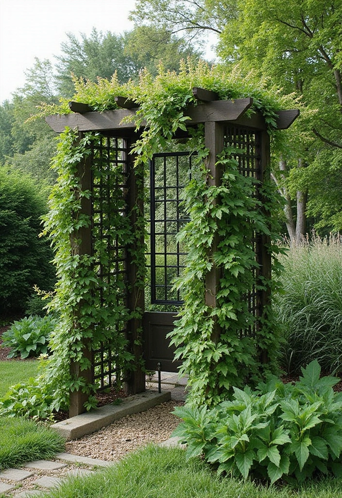 16 Backyard Decor Ideas That'll Make You Feel Like You're on Vacation Every Day! - 13. Unique Privacy Screens