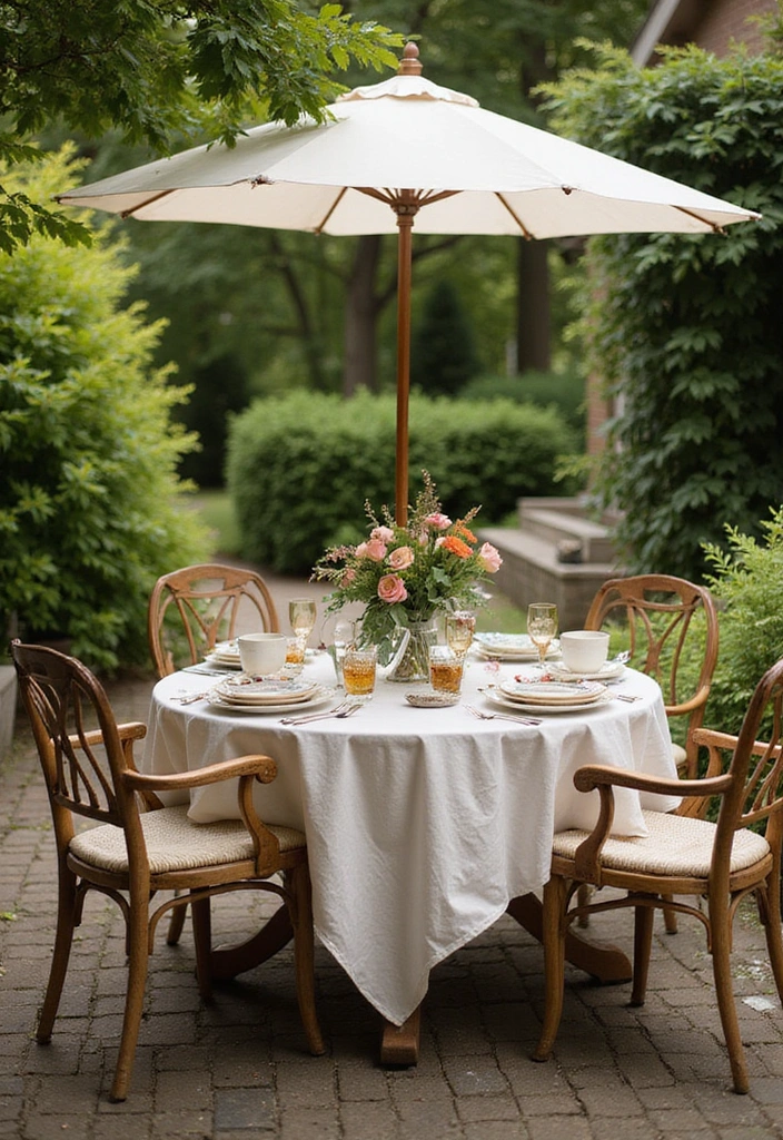 16 Backyard Decor Ideas That'll Make You Feel Like You're on Vacation Every Day! - 5. Inviting Dining Spaces