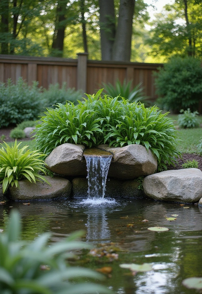 16 Backyard Decor Ideas That'll Make You Feel Like You're on Vacation Every Day! - 6. Relaxing Water Features