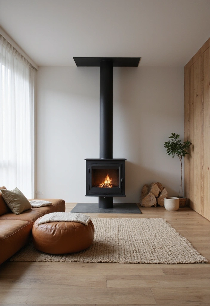 16 Ingenious Small Space Chimney Designs That Maximize Style (You’ll Be Amazed by #10!) - 8. Multi-Functional Space Saver