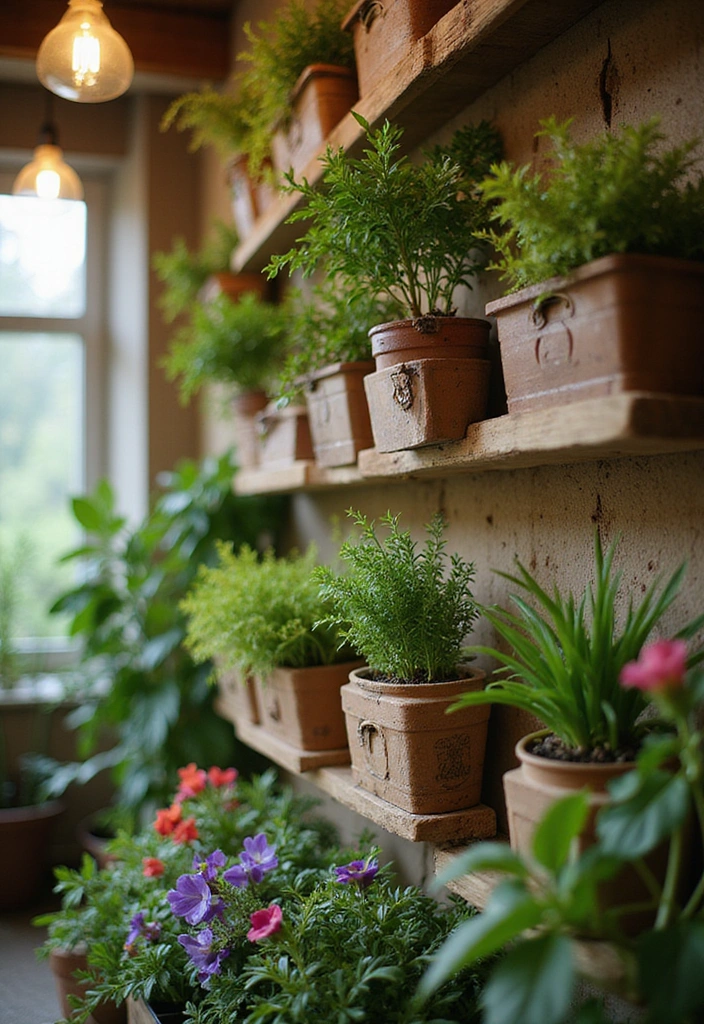 16 Space-Saving Vertical Garden Set Up Ideas That Will Blow Your Mind (#4 Is Genius!) - 1. Wall-Mounted Planters