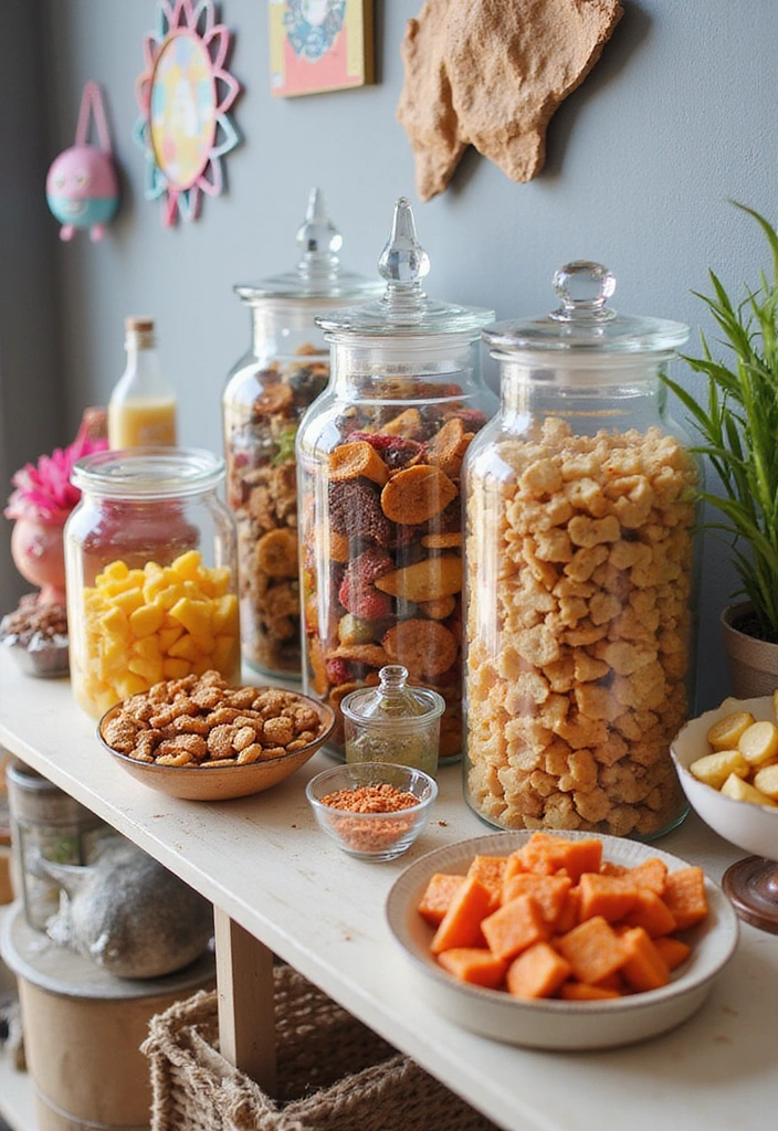 17 DIY Game Room Projects That Are Fun, Easy, and Affordable (You Can’t Miss #5!) - 16. DIY Snack Station