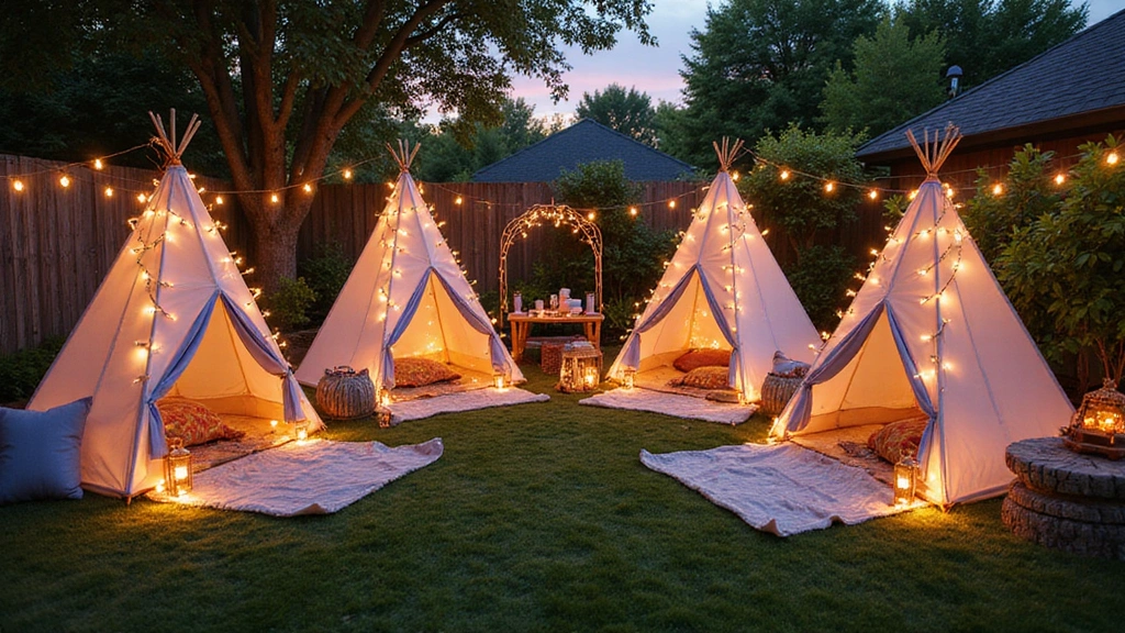 17 Outdoor Kids Tent Decor Ideas That'll Turn Your Backyard into a Wonderland!