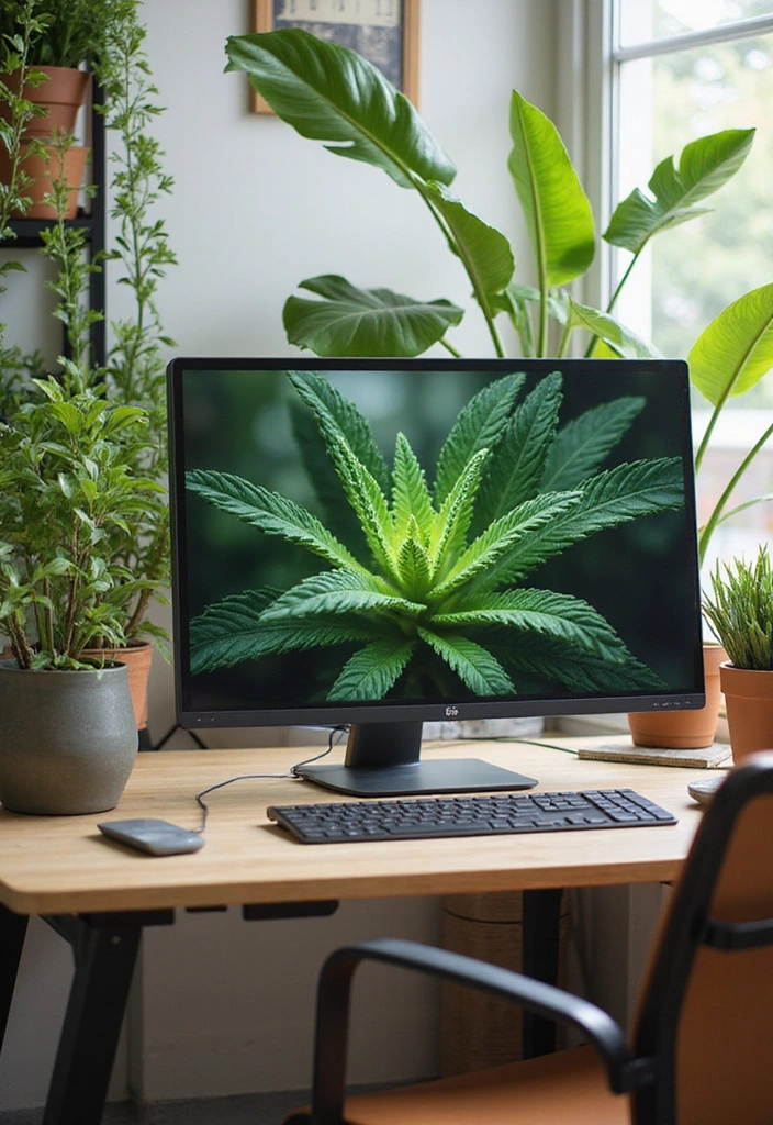 19 Smart Home Office Gadgets That'll Make You Feel Like a Productivity Ninja! - 13. Smart Plant Monitor