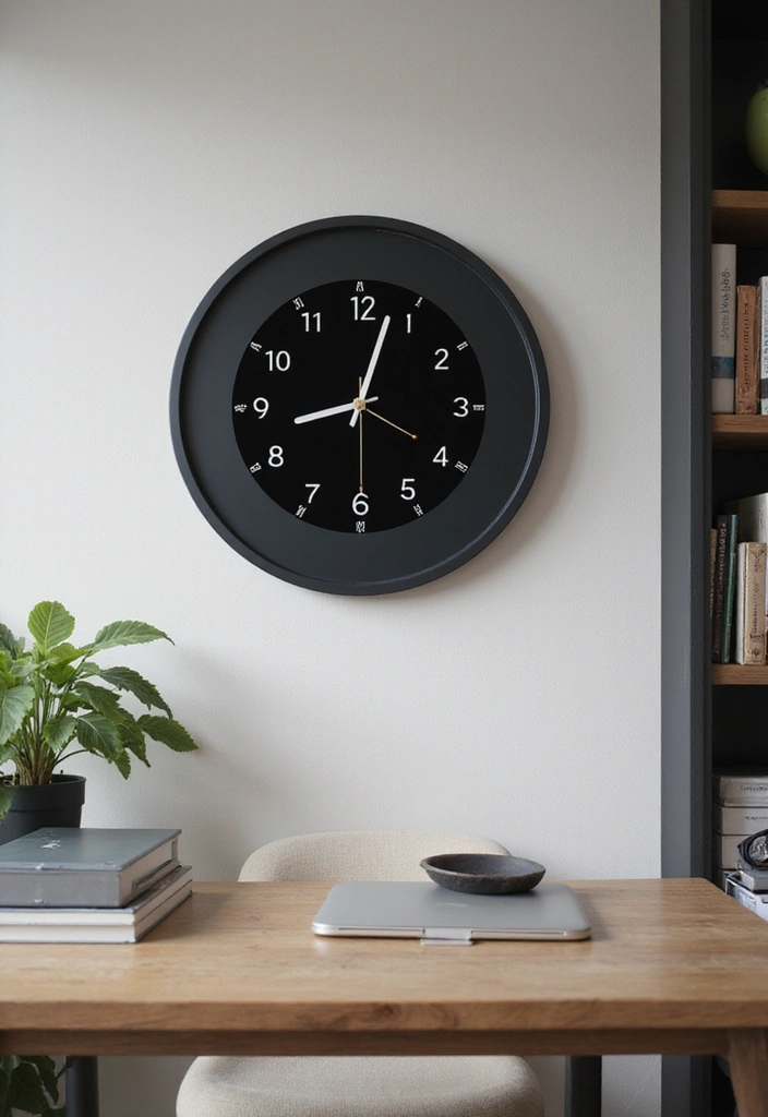 19 Smart Home Office Gadgets That'll Make You Feel Like a Productivity Ninja! - 16. Smart Wall Clock