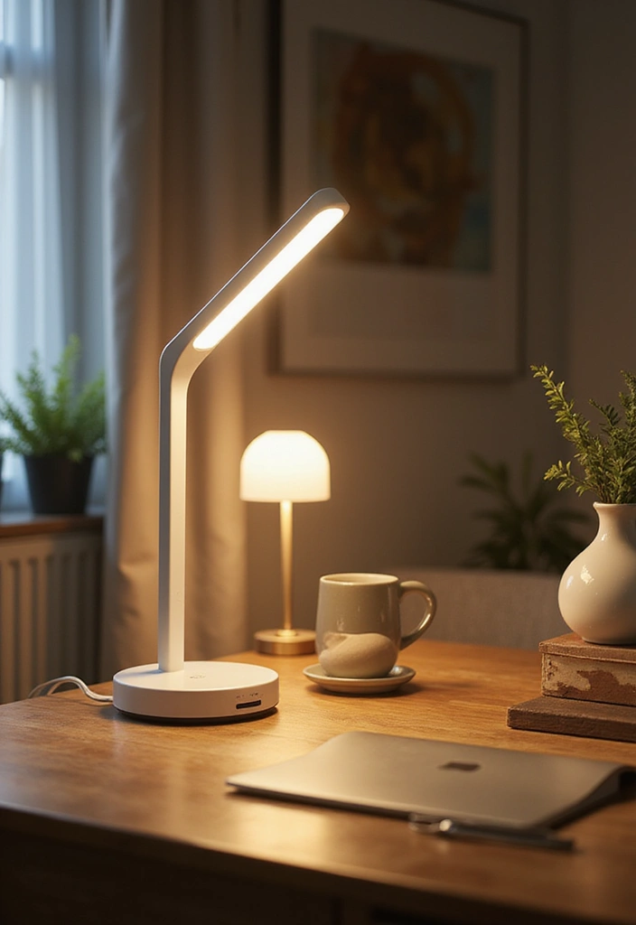 19 Smart Home Office Gadgets That'll Make You Feel Like a Productivity Ninja! - 2. Smart LED Desk Lamp