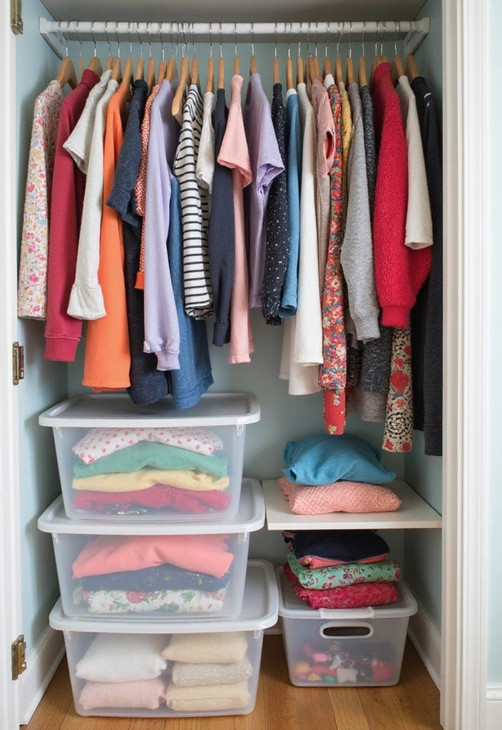25 Kids Closet Organization Hacks That Will Make You Wonder How You Lived Without Them! - 5. Implement a Seasonal Rotation