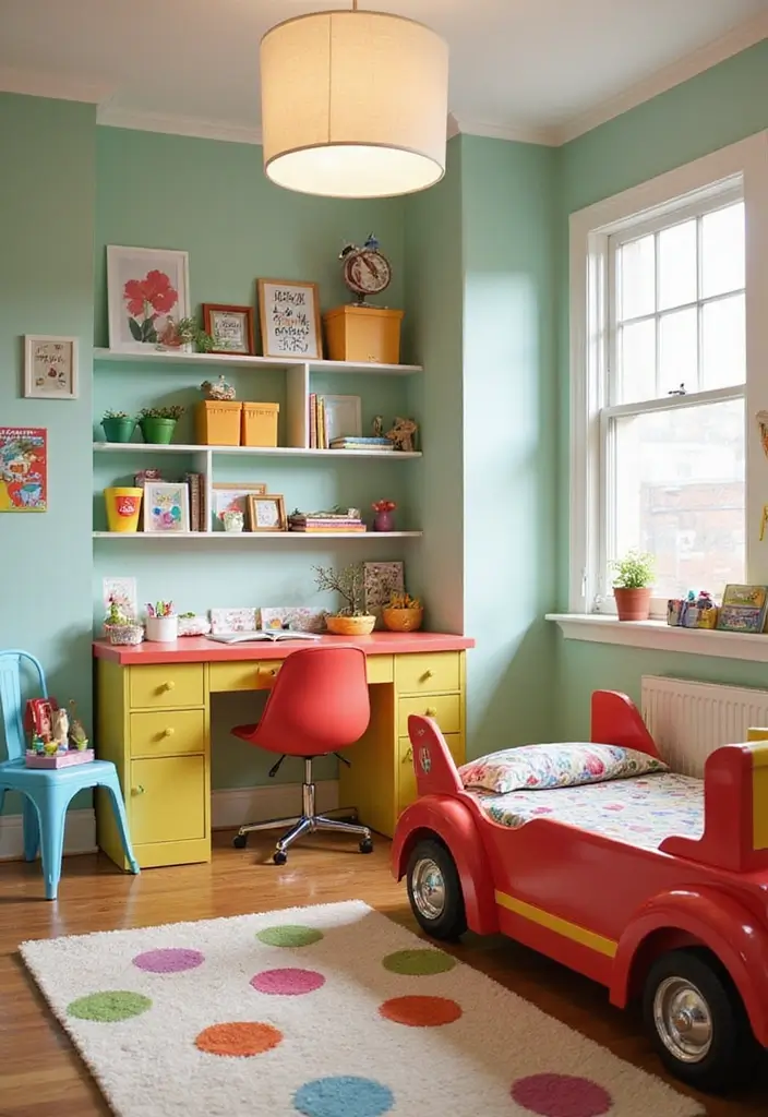 20 Fun Kids' Room Decor Ideas That'll Make Your Little One Jump for Joy! - 2. Fun and Functional Furniture