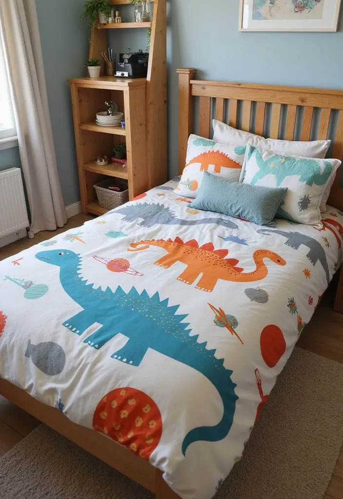 20 Fun Kids' Room Decor Ideas That'll Make Your Little One Jump for Joy! - 4. Whimsical Bedding