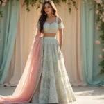 21 Pastel Lehenga Styles with Stunning Contrast Colors to Inspire Your Wedding Wardrobe!